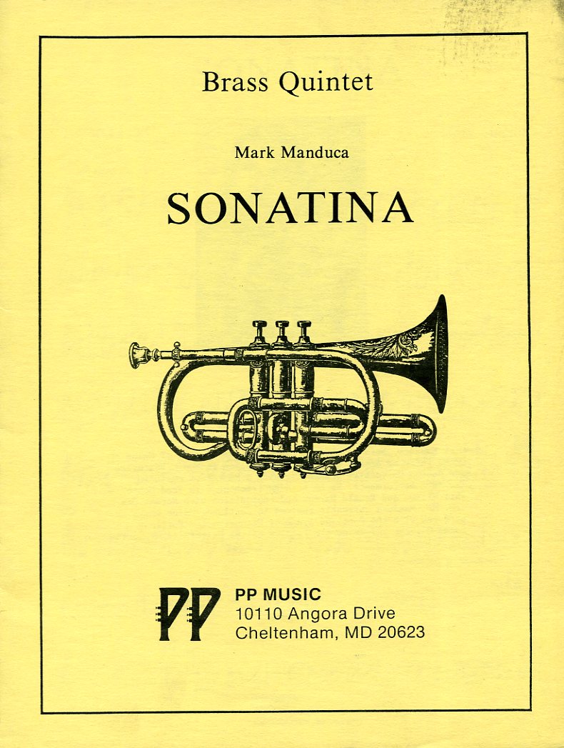 Sonatina for Brass Quintet, Mark Manduca