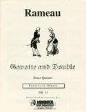 Gavotte and Double for Brass Quintet, Rameau
