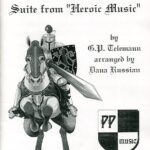 Heroic Music for Brass Quintet, Telemann, Dana Russian