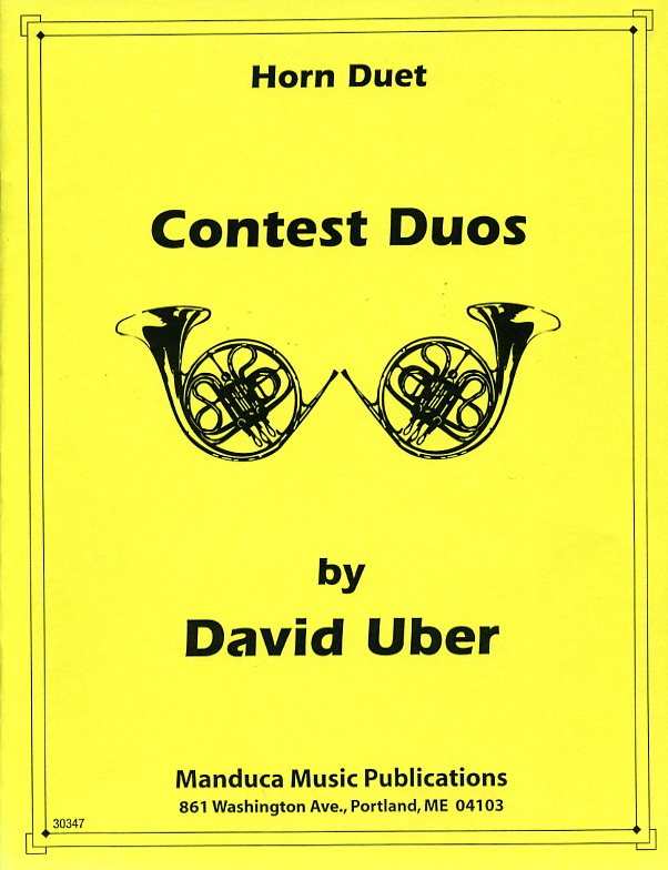 コンテスト・デュオ（ディヴィッド・ユーバー）  (ホルン二重奏)【Contest Duos】